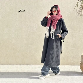 ترنچ کت بلند1007992