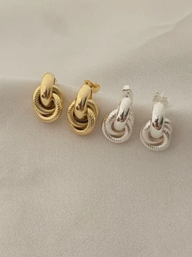 گوشواره زارا طرح هفت