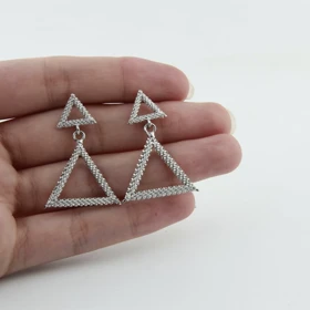 گوشواره زنانه مدل مثلث