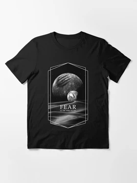 تیشرت تلماسه | تیشرت Dune طرح Fear Is The Mind Killer کد 121304