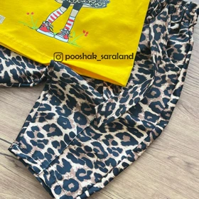 ست بلوز و شلوار بچگانه طرح دختر 2 تا 3 سال