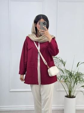 مانتو لینن لیلیان ( دارای ایراد جزئی )