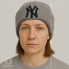 کلاه بافت طرح NY