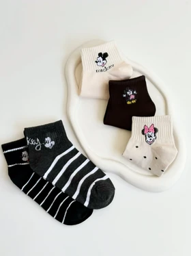 4300-جوراب میکی موس