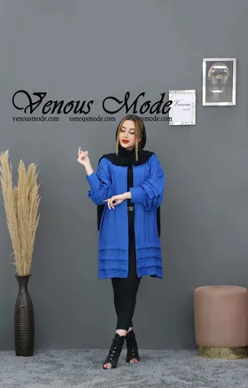مانتو آستین چین‌دار عروسکی