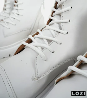 نیم بوت چرمی مردانه سفید Timberland مدل 5942