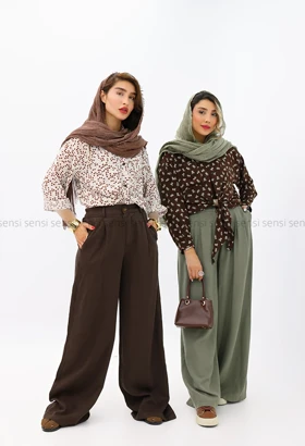 شومیز جلو گره‌ای
