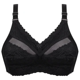 سوتین زنانه پانیذ مدل بدون فنر کد 66369 رنگ مشکی