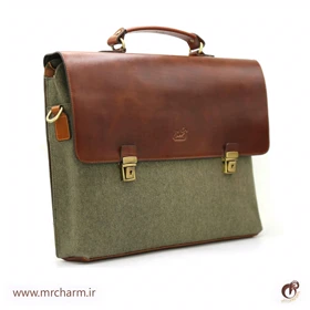 کیف چرم و برزنت اداری 30075