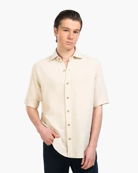 پیراهن مردانه آستین کوتاه کد 1918