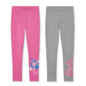 شلوار دخترانه باربی کد Z-YR32 مجموعه 2 عددی