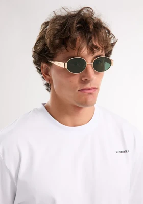 عینک آفتابی دی فرانکلین مدل D.franklin Cuprum Round Gold / G15