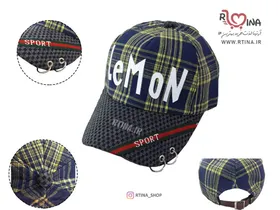 کلاه کپ حلقه‌ای بچه گانه مدل Lemon