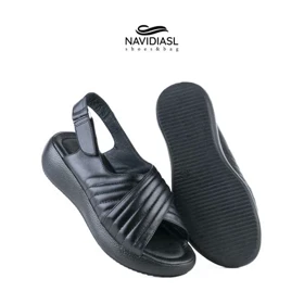 کفش تابستانی چرم زنانه کد 2055006