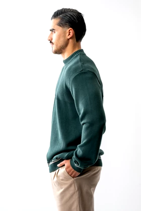 بافت آستین بلند ترکیبی مردانه