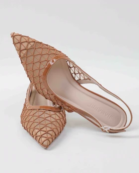 83311_55 - پاشنه توری بافت درشت 83311_55