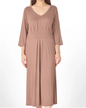 پیراهن آستین سه ربع مهشید زنانه