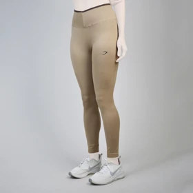 لگ سیملس ورزشی زنانه جیم شارک مدل 4H0273 نسکافه ای