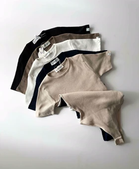 بادی یقه گرد تیشرتی