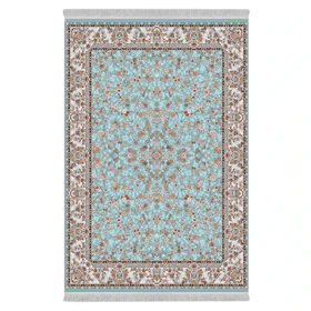 فرشینه از جنس پارچه هازان مخمل ترک طرح سنتی و مدرن برند دفه کد DAMG671