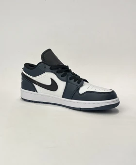 کفش روزمره جردن 1 سفید سرمه مستر