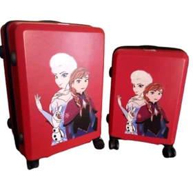 چمدان کودک السا و آنا سایز 20 رنگ قرمز ricardobeverlyhills