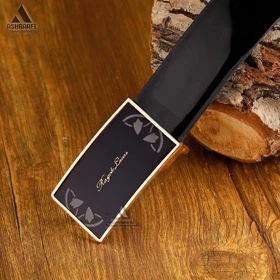 کمربند ورنی مردانه Patent Leather Belt BL41