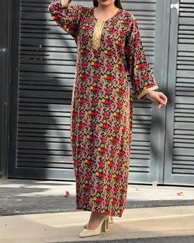 پیراهن ساحلی گلریز کتیبه طلایی 4163