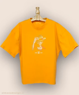 تیشرت لش مردانه و زنانه طرح وان پیس شخصیت لوفی کد 905