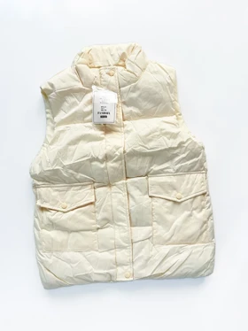 پافر زنانه شمعی جلو دکمه