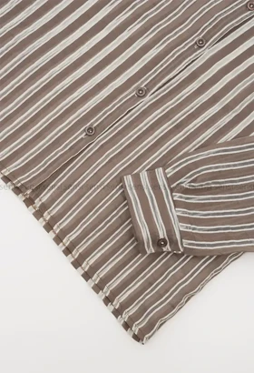 شومیز شیشه ای راه راه کد1005785