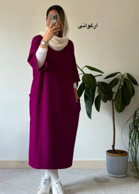 پیراهن مانتویی دلسا 12