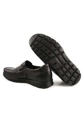 کفش چرمی مردانه Zeke-h Comfort مشکی MFRM326080118G0-81