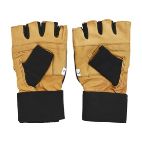 دستکش بدنسازی ماراتن مدل 4400 خردلی