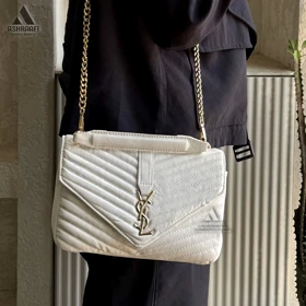 کیف زنانه وای اس ال YSL Shoulder Bag A01 (سفید)