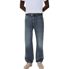 شلوار جین نیم بگ pull & bear بدون جنسیت کد 390
