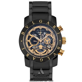 ساعت بولگاری مشکی Bvlgari One Out Of 1000-K