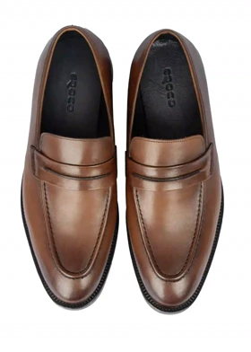 کالج مردانه چرم مدل آرشان