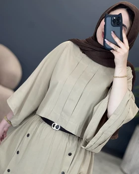 شومیز پاپیون بهاره لینن