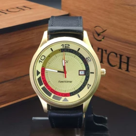 ساعت مچی مردانه جم استار Gemstar 5388FT01 موتور ژاپن (صفحه زرد)