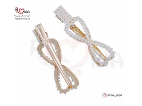 گل سر مرواریدی جدید مدل پاپیونی