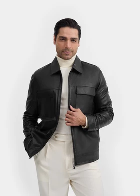 کاپشن چرم 2420711