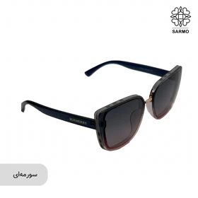 عینک قاب چهارخونه طرح باربری (سورمه ای)