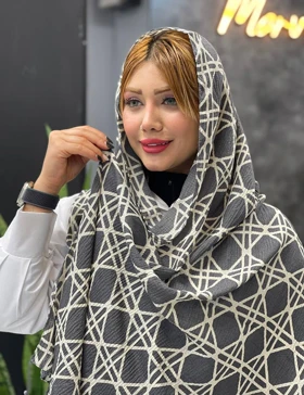 شال طرحدار فوژان کد : L224