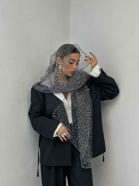 شال حریر طرحدار
