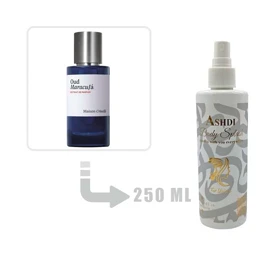 بادی اسپلش عطر ادکلن میسون کریولی عود ماراکوجا مردانه و زنانه 250 میل Maison Crivelli Oud Maracujá 250ml