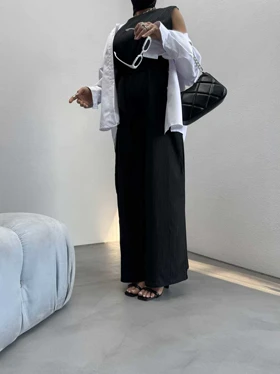 پیراهن بلند بنددار