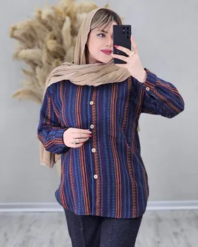 شومیز مانتویی پشمی