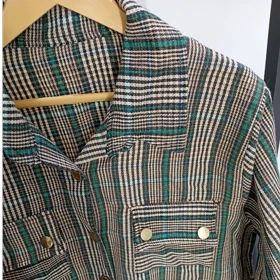 کفتان زمستانی دکمه طلایی