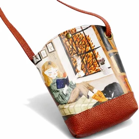 کیف دوشی دکمه بگ